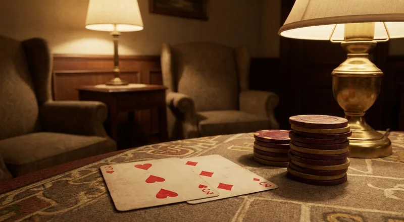 Two red threes placed face up beside a player as bonus cards in Cuban Canasta
